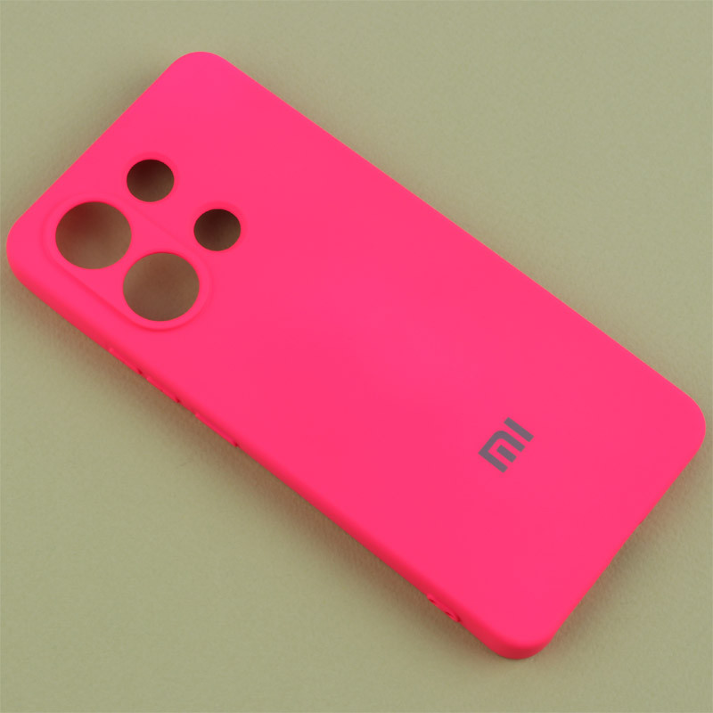 قاب سیلیکونی Highcopy زیر بسته محافظ لنزدار شیائومی Redmi Note 13 4G