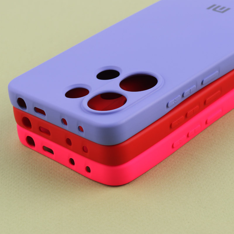 قاب سیلیکونی Highcopy زیر بسته محافظ لنزدار شیائومی Redmi Note 13 4G