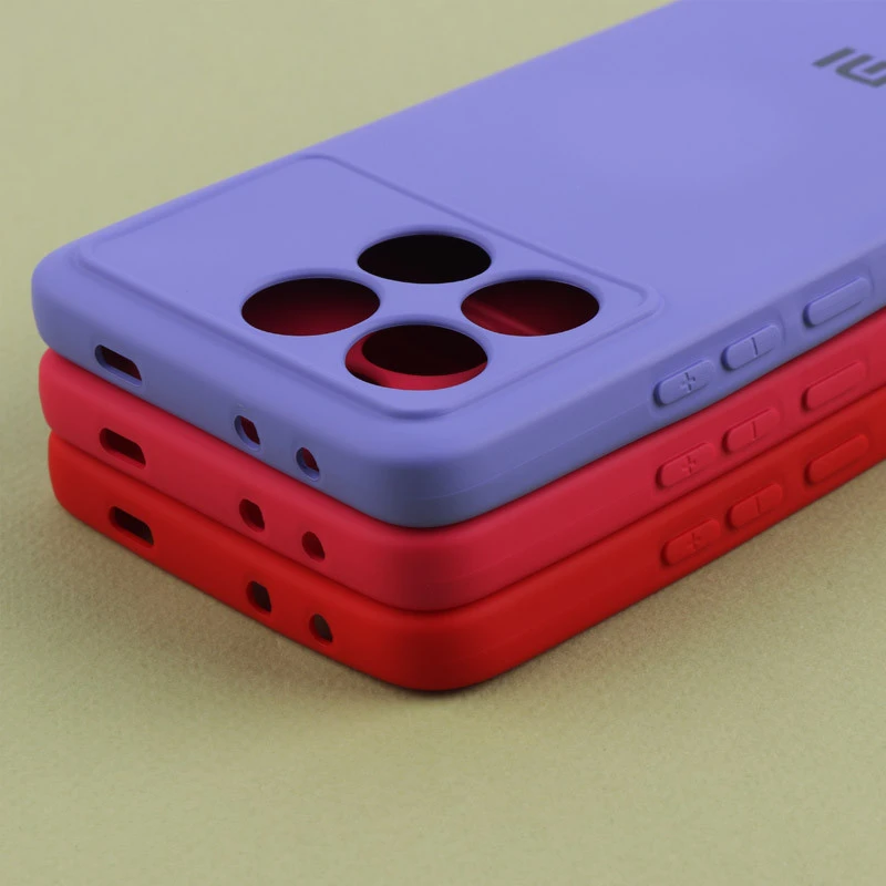 قاب سیلیکونی Highcopy زیر بسته محافظ لنزدار شیائومی Poco X6 Pro