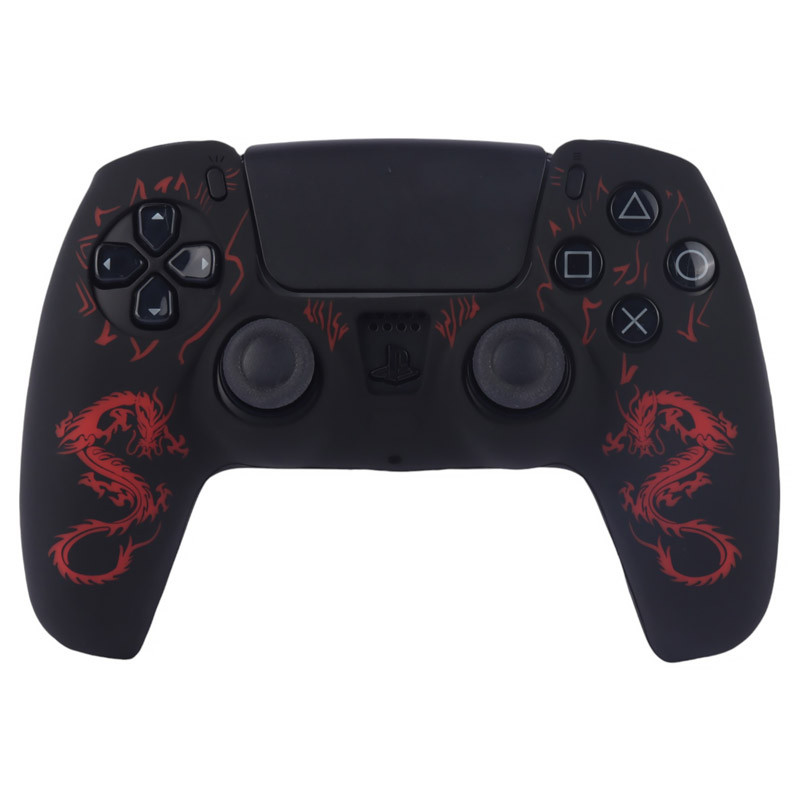 روکش دسته بازی PS5 طرح Dragon کد 1