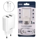 شارژر دیواری Remax RP-U35 2Port 2.1A 10.5W + کابل تایپ سی