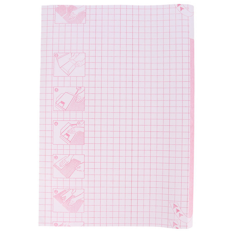 جلد کتاب چسبی طرح دار Nago 36*50cm بسته 10 عددی