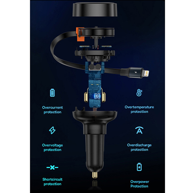 شارژر فندکی فست شارژ Baseus CCTXP-UCL 60W
