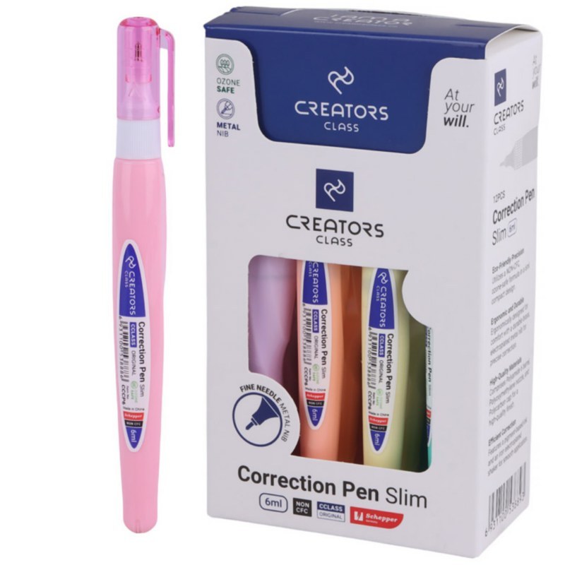 غلط گیر قلمی Creators Class CCCP6 6ml بسته 12 عددی