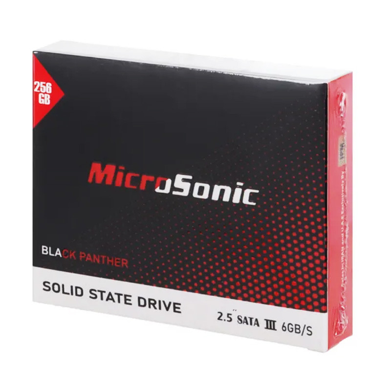 حافظه SSD میکروسونیک Microsonic Black Panther 256GB