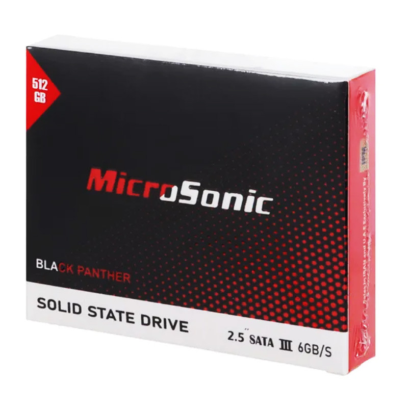 حافظه SSD میکروسونیک Microsonic Black Panther 512GB