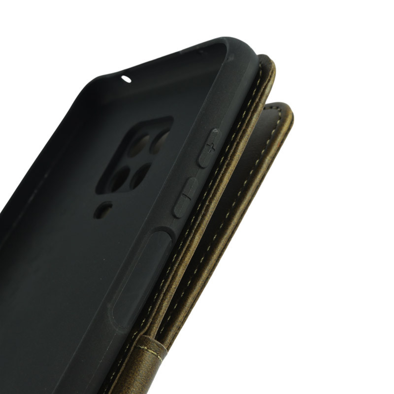 کیف چرمی مگنتی محافظ لنزدار Xiaomi Redmi Note 9s / Note 9 Pro / Note 10 Lite