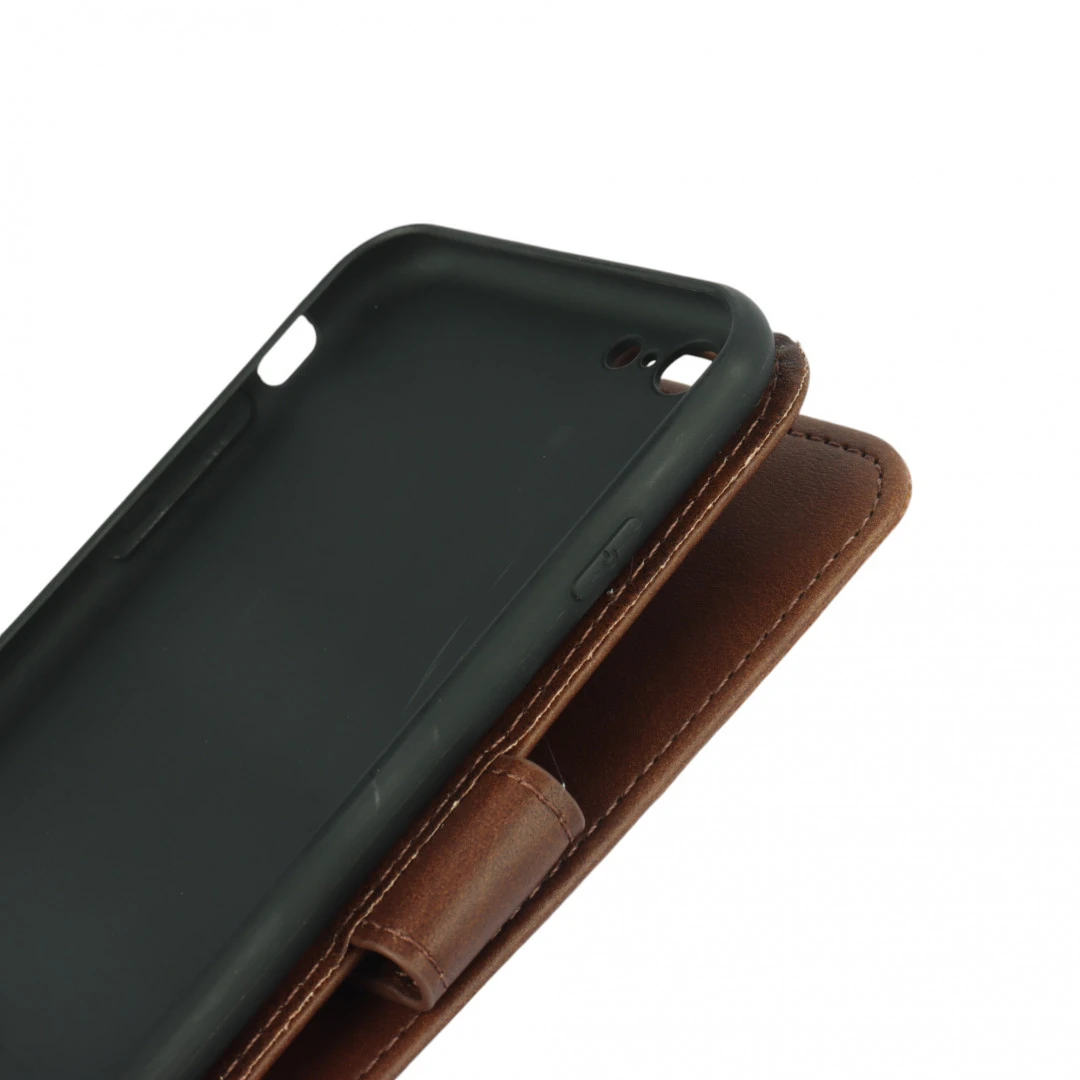 کیف چرمی مگنتی محافظ لنزدار آیفون iPhone 6 / 6s