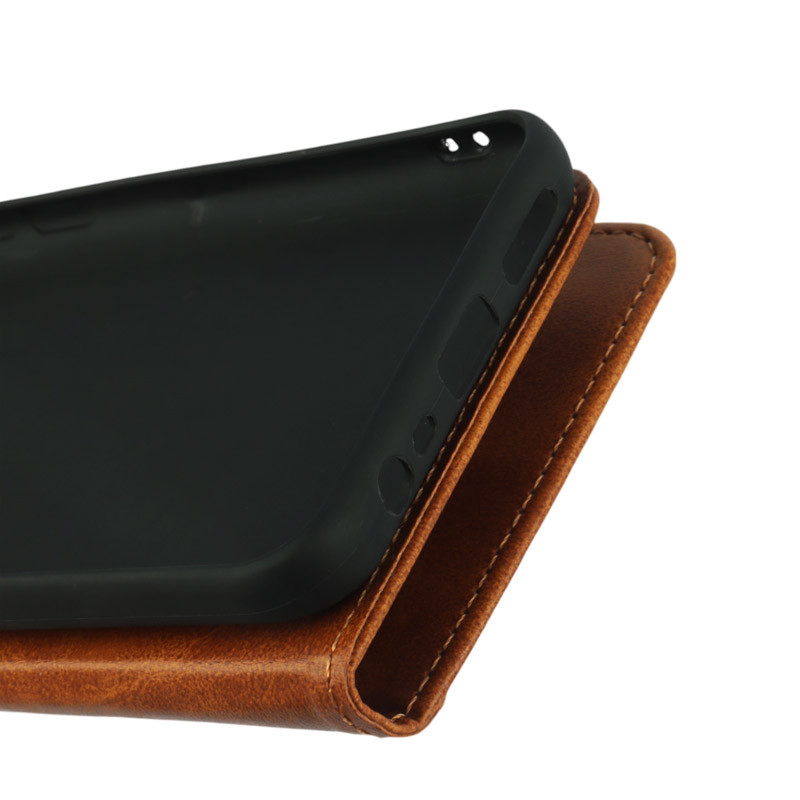کیف چرمی مگنتی محافظ لنزدار شیائومی Redmi 8 / 8A