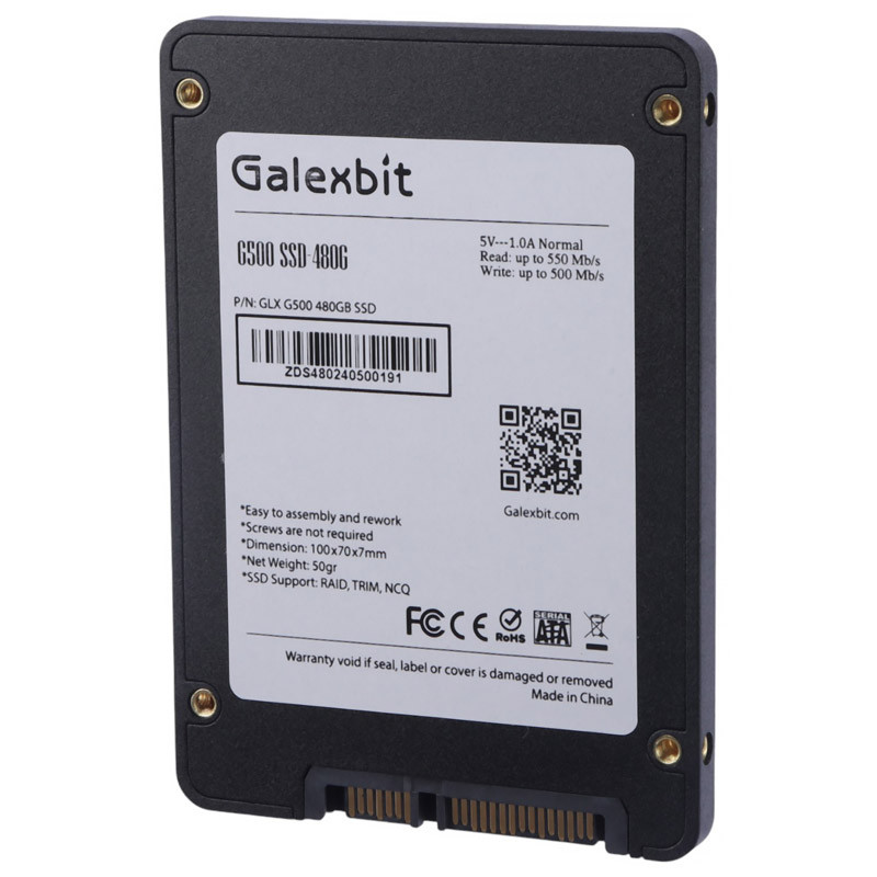 حافظه SSD گلکس بیت Galexbit G500 480GB