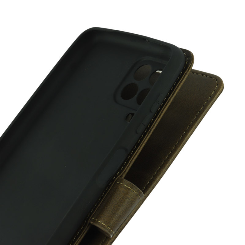 کیف چرمی مگنتی محافظ لنزدار Samsung Galaxy A22 4G / M22 / M32 4G
