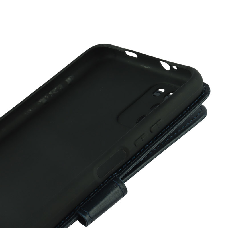 کیف چرمی مگنتی محافظ لنزدار Xiaomi Poco M3
