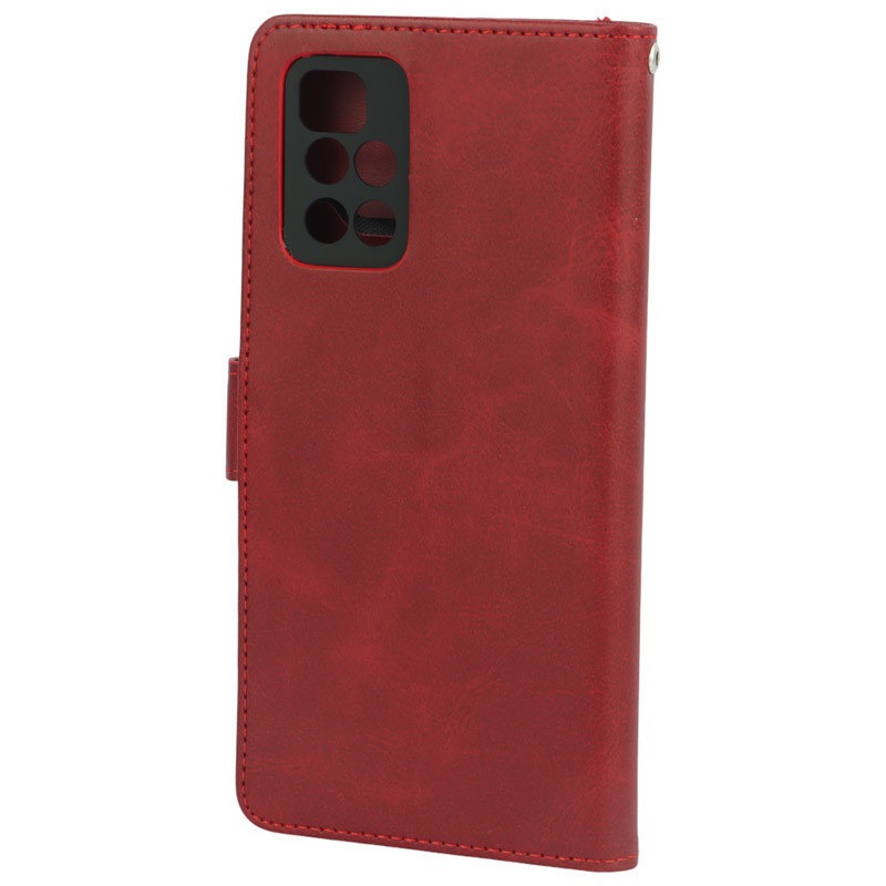 کیف چرمی مگنتی محافظ لنزدار شیائومی Redmi Note 11 4G / Redmi 10 / Redmi 10 Prime