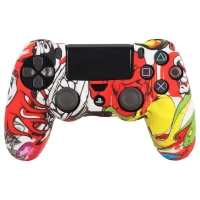 روکش دسته بازی PS4 طرح اسکلت و مار