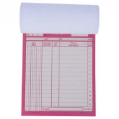 فاکتور فروش دو برگی رنگی Matin 217*160mm بزرگ کد 015