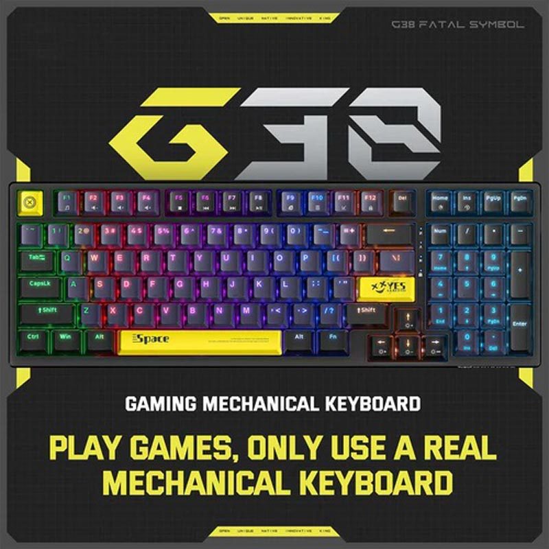 کیبورد گیمینگ اونیکوما G38