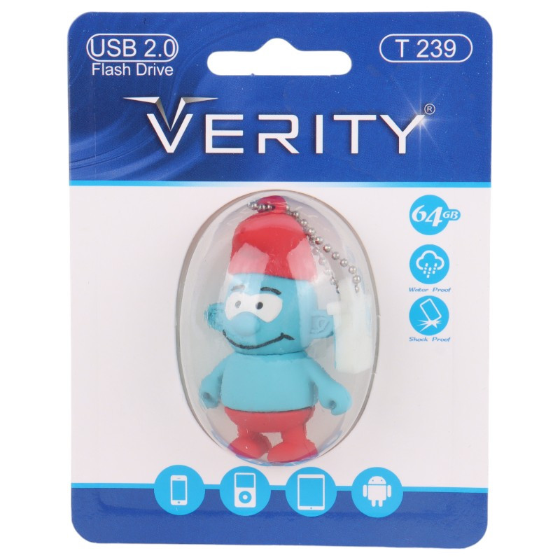 فلش عروسکی 64 گیگ وریتی Verity T239