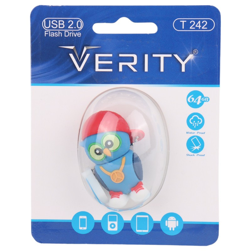 فلش عروسکی 64 گیگ وریتی Verity T242