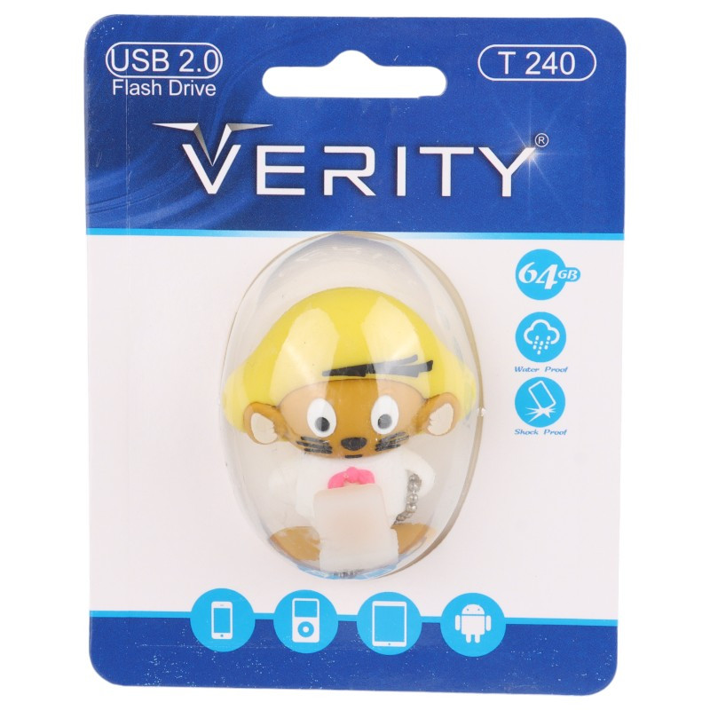 فلش عروسکی 64 گیگ وریتی Verity T240