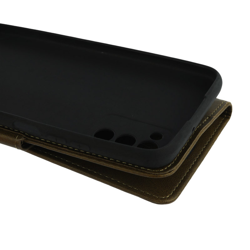 کیف چرمی مگنتی محافظ لنزدار سامسونگ Galaxy A03s