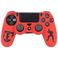 روکش دسته بازی PS4 طرح Fortnite زمینه قرمز کد 2