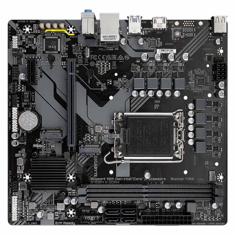 مادربرد گیگابایت B760M K rev.1.0 DDR4