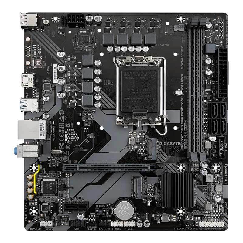 مادربرد گیگابایت Gigabyte B760M K rev.1.0 DDR4 LGA 1700