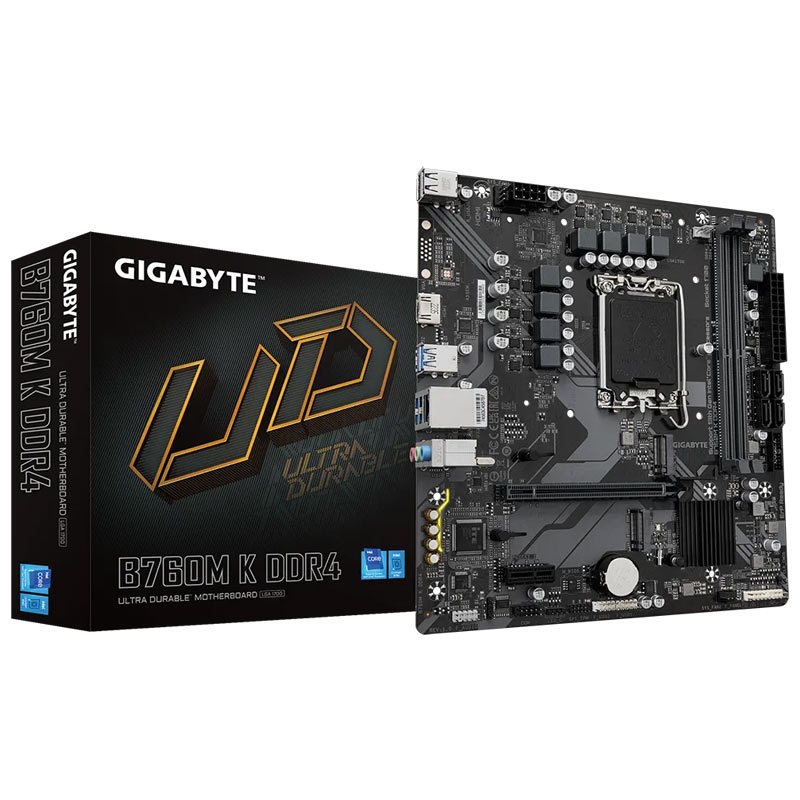 مادربرد گیگابایت Gigabyte B760M K rev.1.0 DDR4 LGA 1700