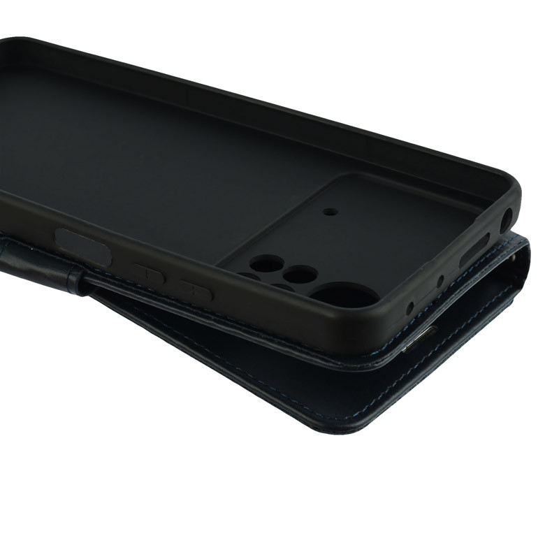 کیف چرمی مگنتی محافظ لنزدار Xiaomi Poco X4 Pro 5G