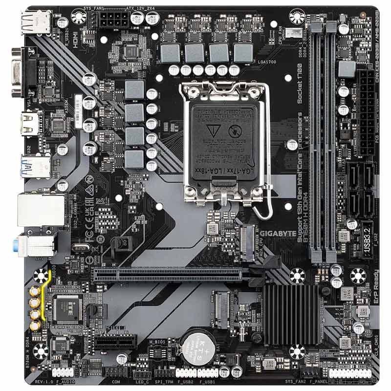 مادربرد گیگابایت B760M H rev.1.0 DDR4