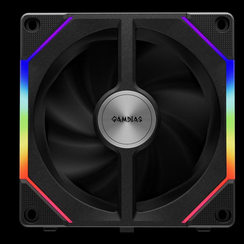 فن کیس گیم دیاس Gamdias Aeolus P2-1203U ARGB 12*12 بسته 3 عددی
