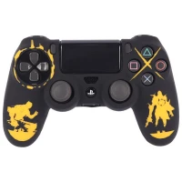 روکش دسته بازی PS4 طرح Dark Souls 3 مشکی زرد