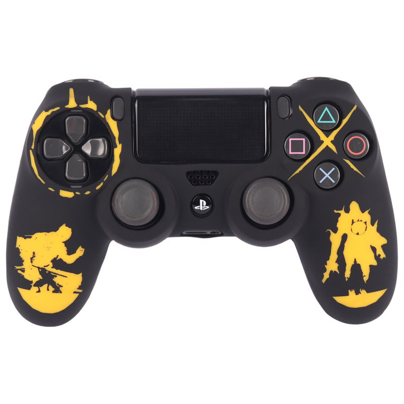 روکش دسته بازی PS4 طرح Dark Souls 3 مشکی زرد