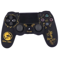 روکش دسته بازی PS4 طرح Mortal Kombat مشکی زرد