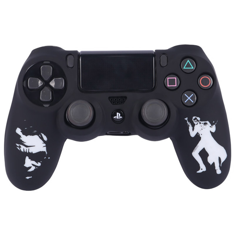 روکش دسته بازی PS4 طرح Joker زمینه مشکی