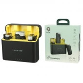 میکروفون یقه ای بی سیم Green Lion GN3IN1MIC360D Type-C / Lightning / AUX