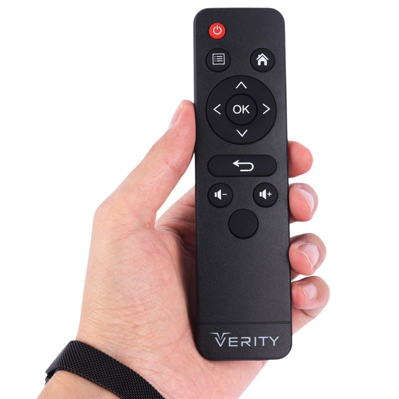 اندروید باکس Verity V-AB9112A 4K + ریموت کنترل