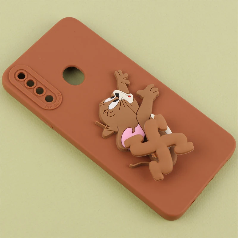 قاب سیلیکونی اسپینردار محافظ لنزدار سامسونگ Galaxy A20s