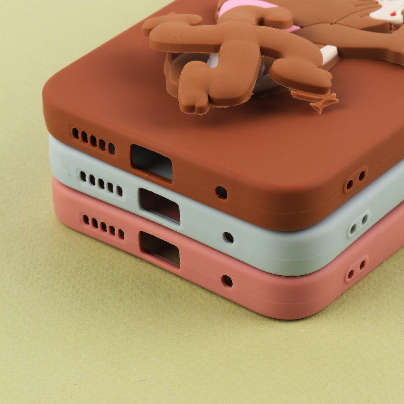 قاب سیلیکونی اسپینردار محافظ لنزدار شیائومی Redmi Note 11 / 11s