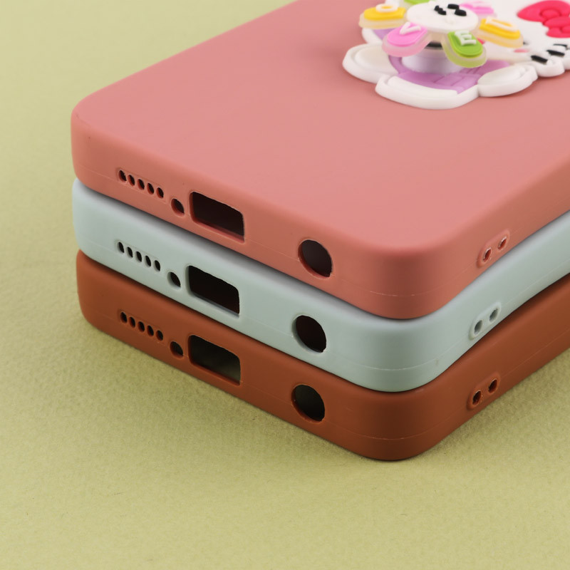 قاب سیلیکونی اسپینردار محافظ لنزدار شیائومی Poco X3 / X3 NFC / X3 Pro