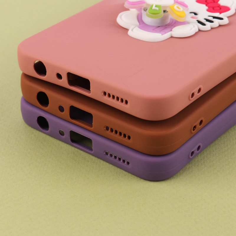 قاب سیلیکونی اسپینردار محافظ لنزدار سامسونگ Galaxy A10s