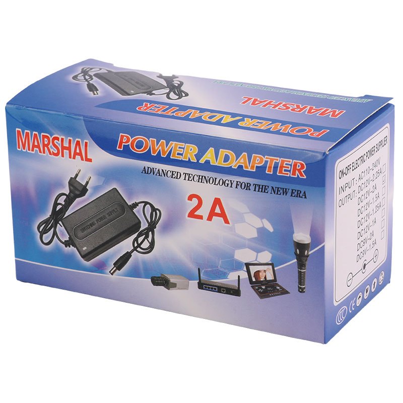 آداپتور برق Marshal 12V 2A
