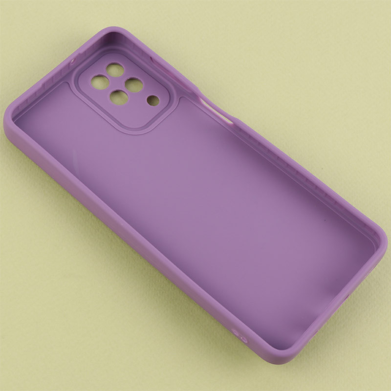 قاب سیلیکونی اسپینردار محافظ لنزدار سامسونگ Galaxy A12 / M12