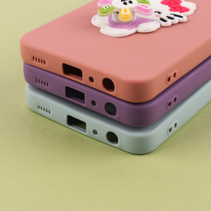قاب سیلیکونی اسپینردار محافظ لنزدار سامسونگ Galaxy A32 4G