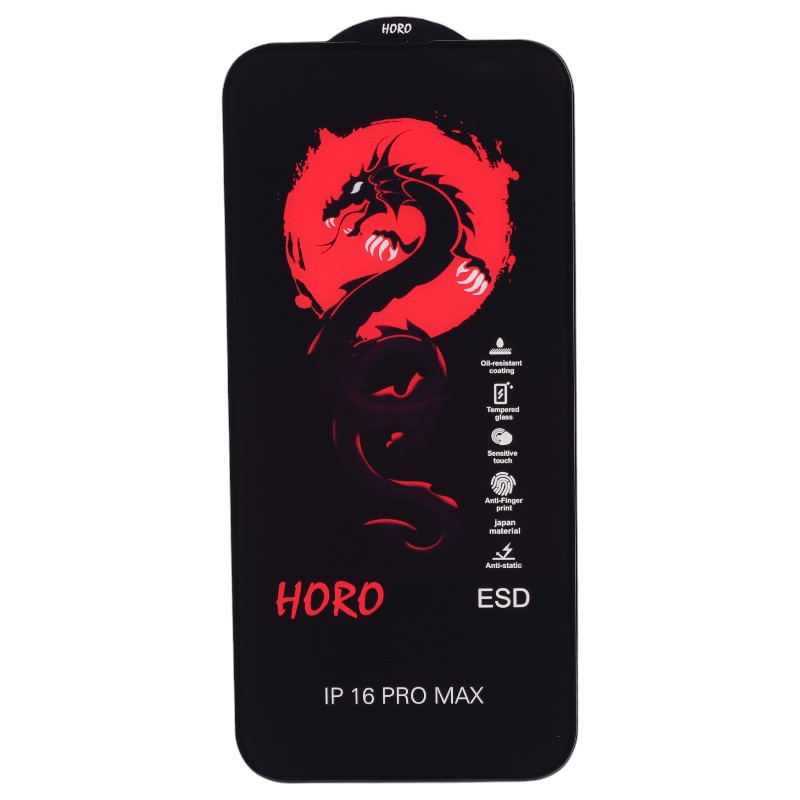 گلس آنتی استاتیک هورو آیفون iPhone 16 Pro Max