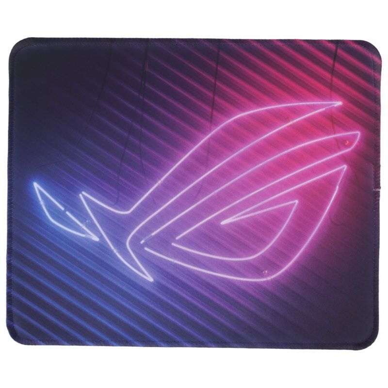 پد موس گیمینگ Qihe QH-1 25*20.5cm طرح ROG Neon