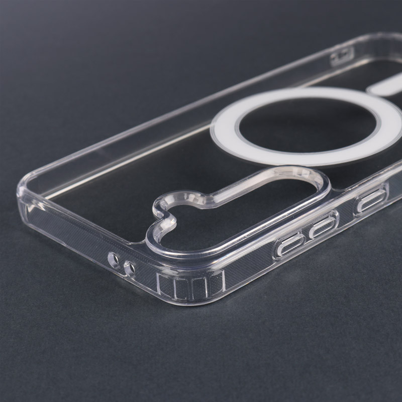 قاب ضد ضربه مگ سیف Clear Case Magnetic سامسونگ Galaxy S24 FE
