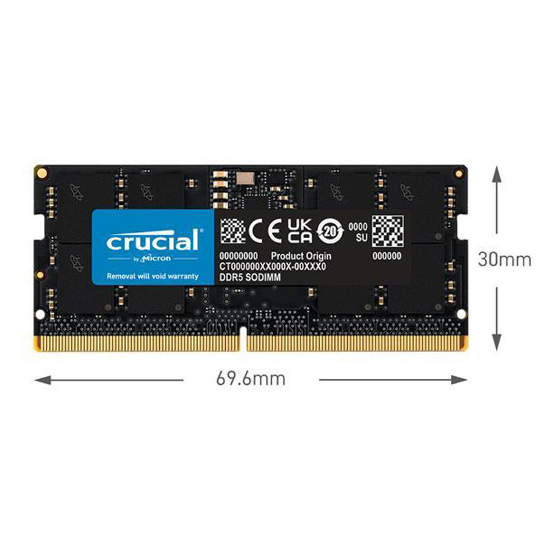 رم لپ تاپ Crucial DDR4 16GB 5600MHz CL46