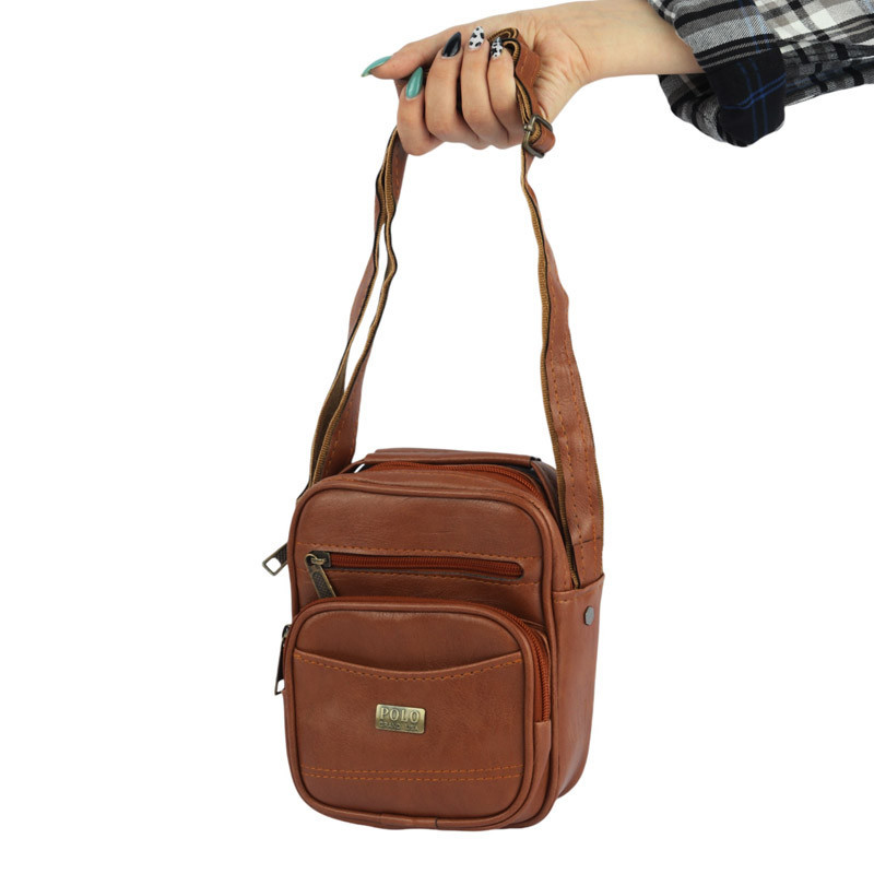 کیف دوشی چرمی POLO کد MC-153