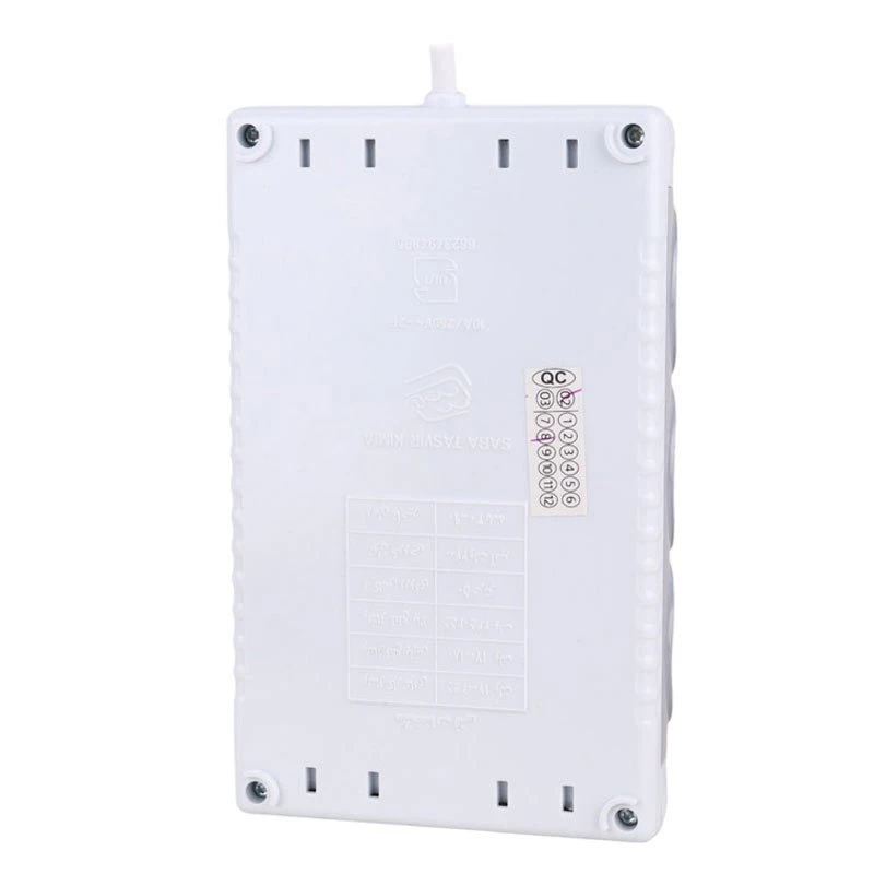 محافظ برق کامپیوتر و صوتی تصویری 6 خانه تیراژه T106 با کابل 3 متری